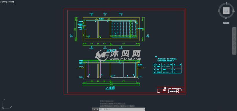 aao反应池三视图01