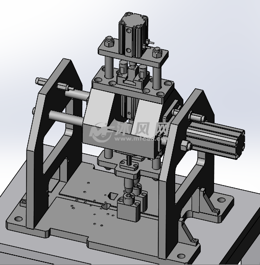o型圈自动组装机模型图