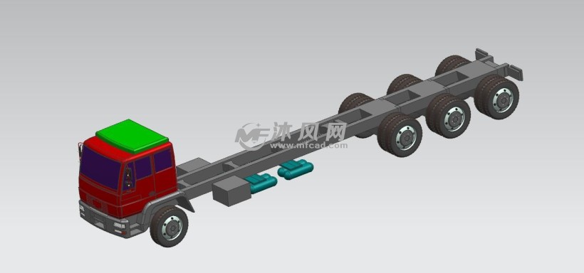 掛車底盤模型設計