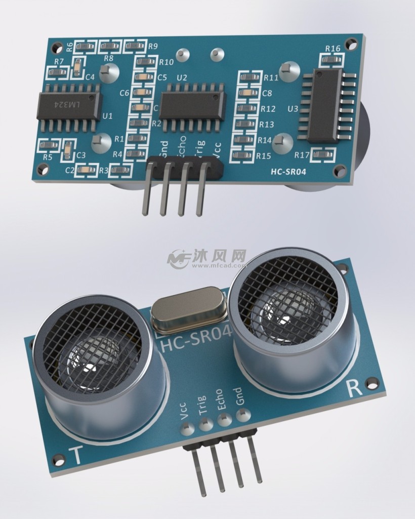 hcsr04超声波传感器设计