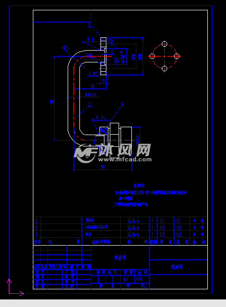 三菱化油器真空管图纸图片