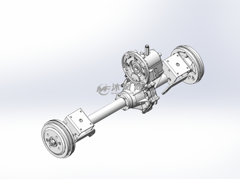 电动汽车差速器构件