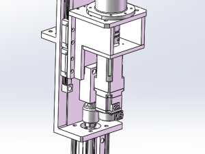 顶升旋转机构stp档