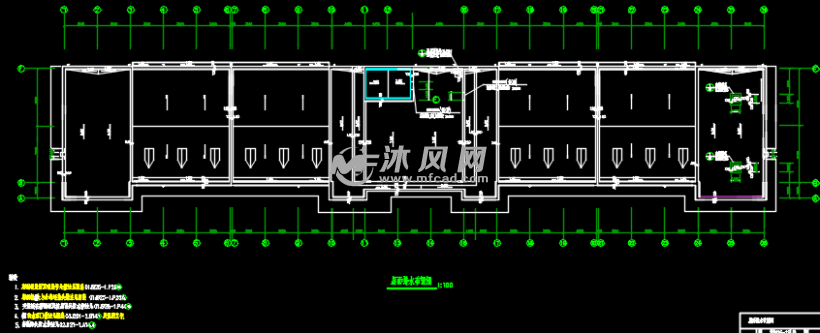 屋面排水布置图