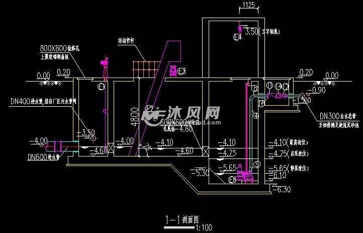 提升井工艺图