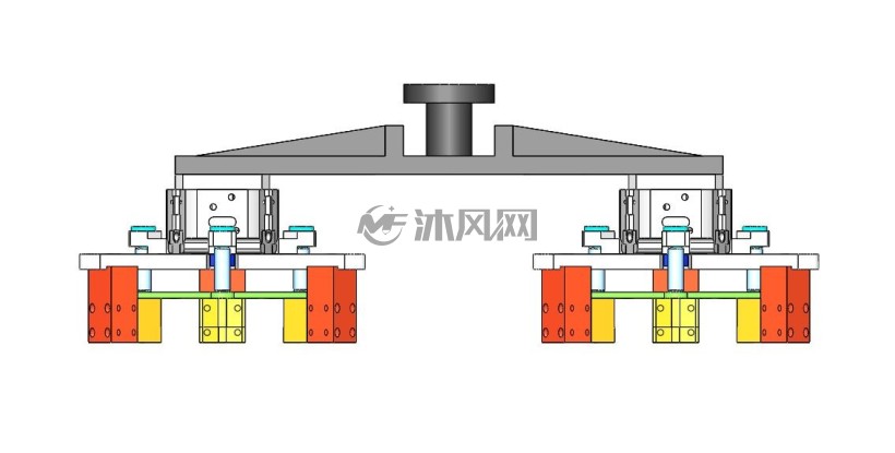 机器人自定心夹具
