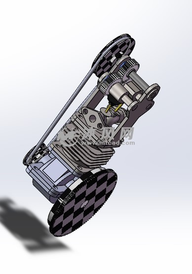 sldasm-總該汽車發動機模型或者摩托車單缸發動機模型使用2018版的