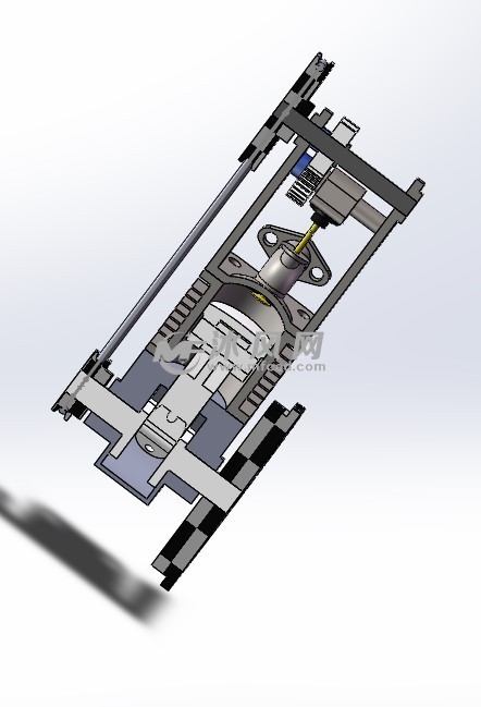 发动机机械模型 - 动力系统图纸 - 沐风网