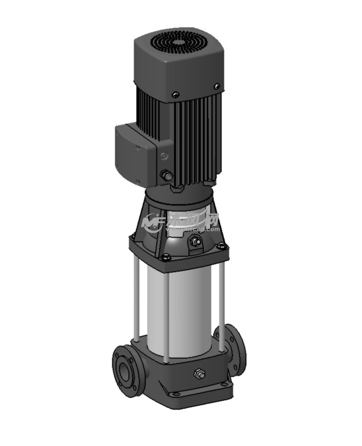 立式变频水泵模型