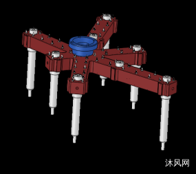 6点顺序针阀式热流道设计图纸合集的封面图