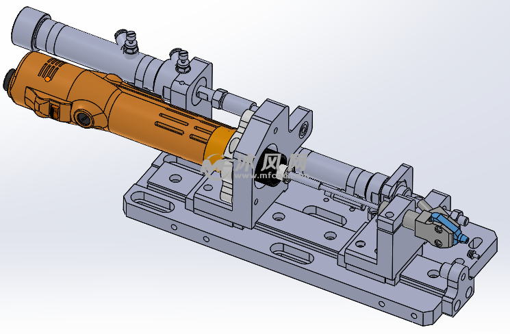 标准锁螺丝机构