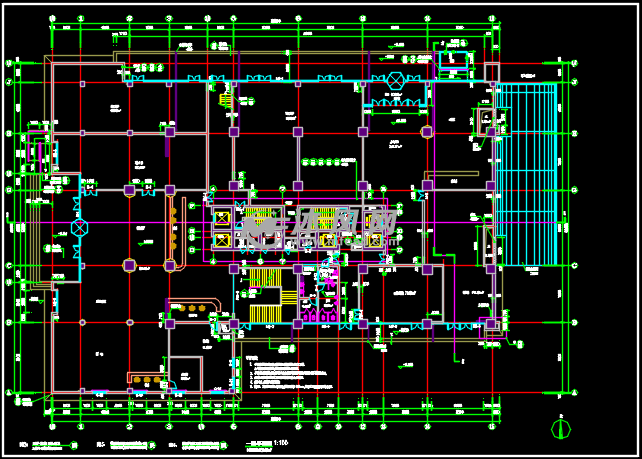 25层框架结构酒店建筑施工图纸