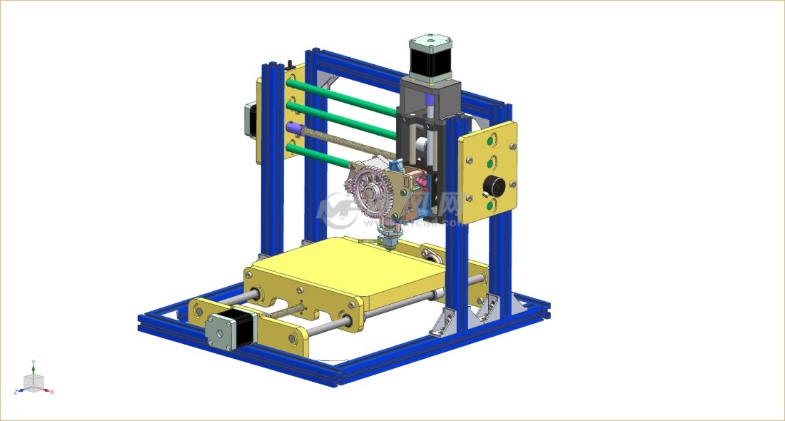 通过三轴模组的运动万实现逐层打印的方式来构造物体的技术,3d打印机