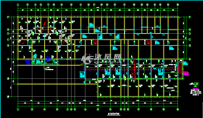 砌体结构施工设计图- 结构图纸 - 沐风网