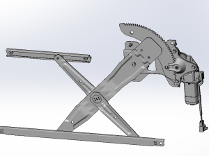 叉臂式汽车玻璃升降器