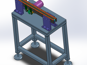 微型皮带传送线体