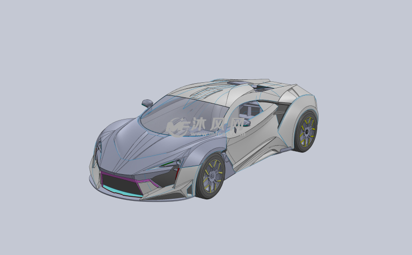 莱肯2020入门级跑车模型