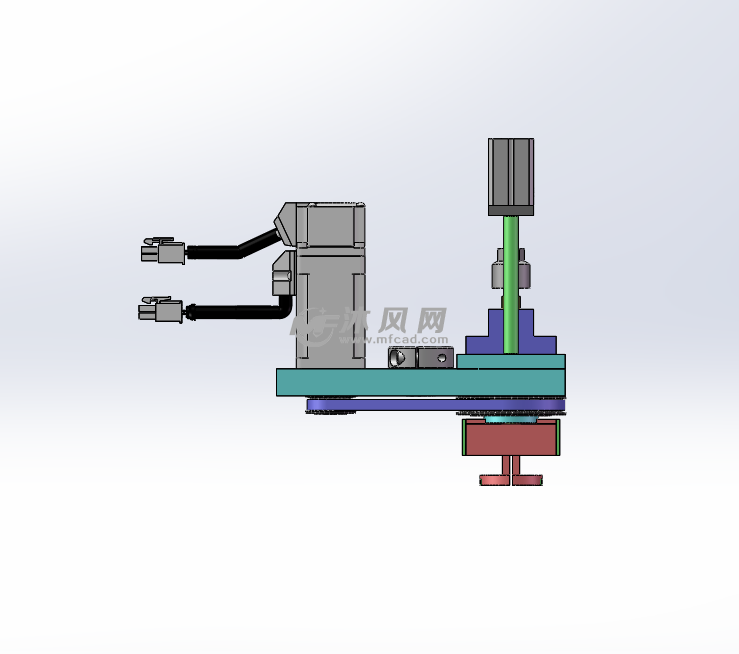 无限旋转夹爪组件