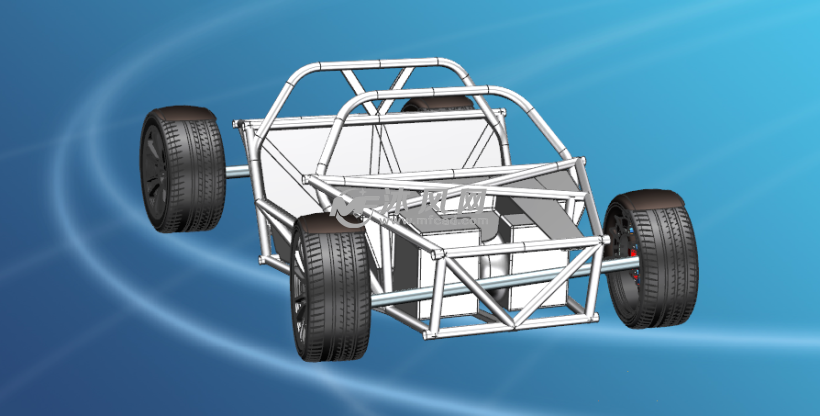 方程式赛车骨架主体设计模型