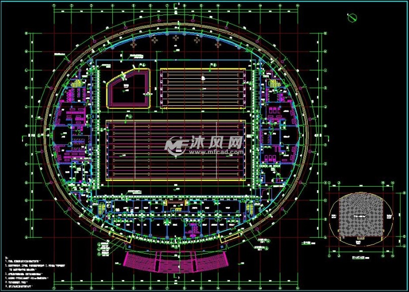 游泳馆设计图纸