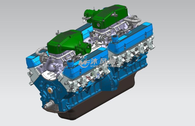 大马力轮船柴油机