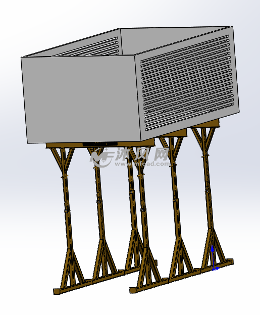 支撑架设计外形图