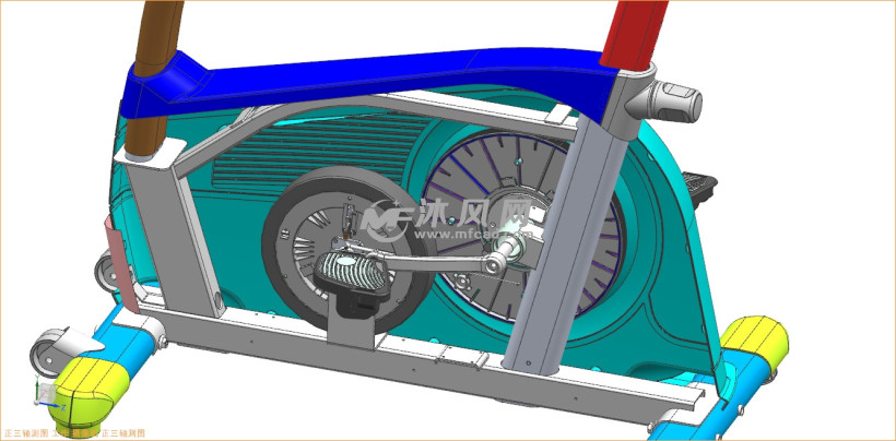 脚踏健身车动感单车