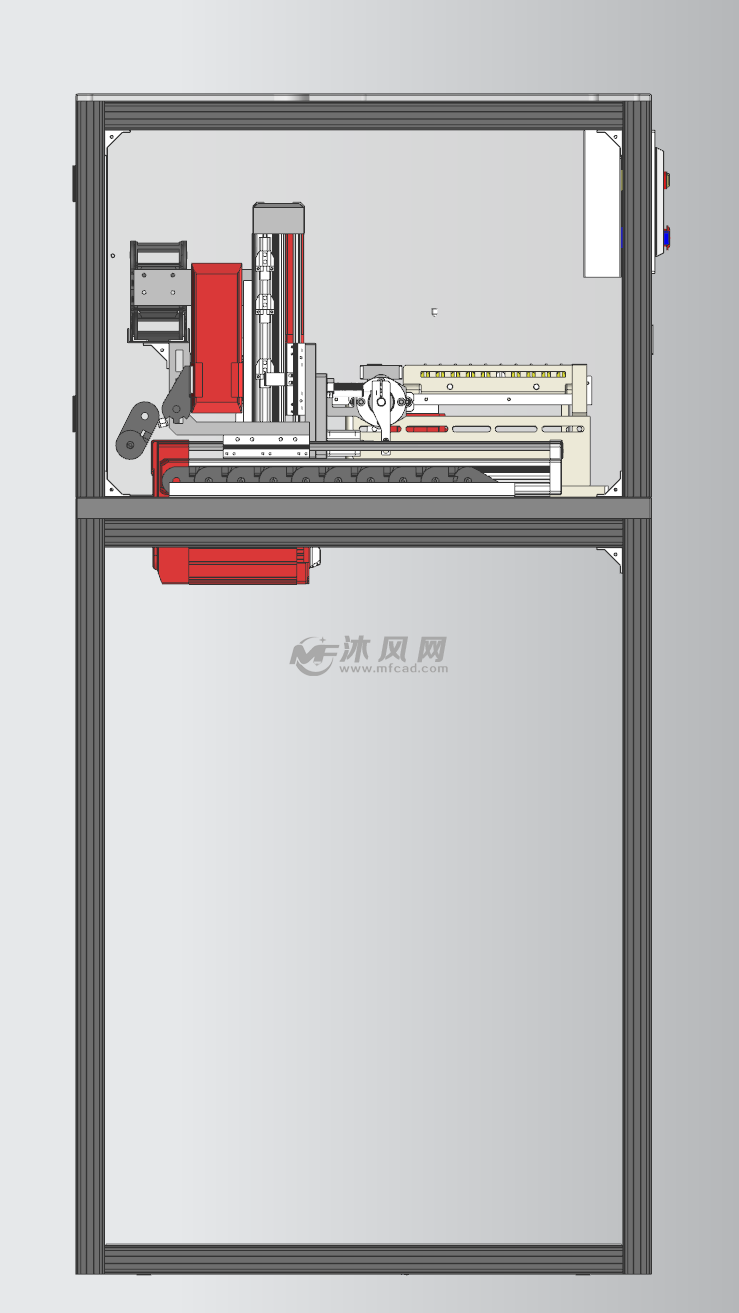 自动化电池电焊机 - 机械设备图纸 - 沐风网
