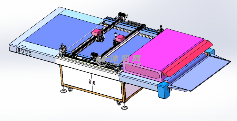 双头双工鞋面画线机