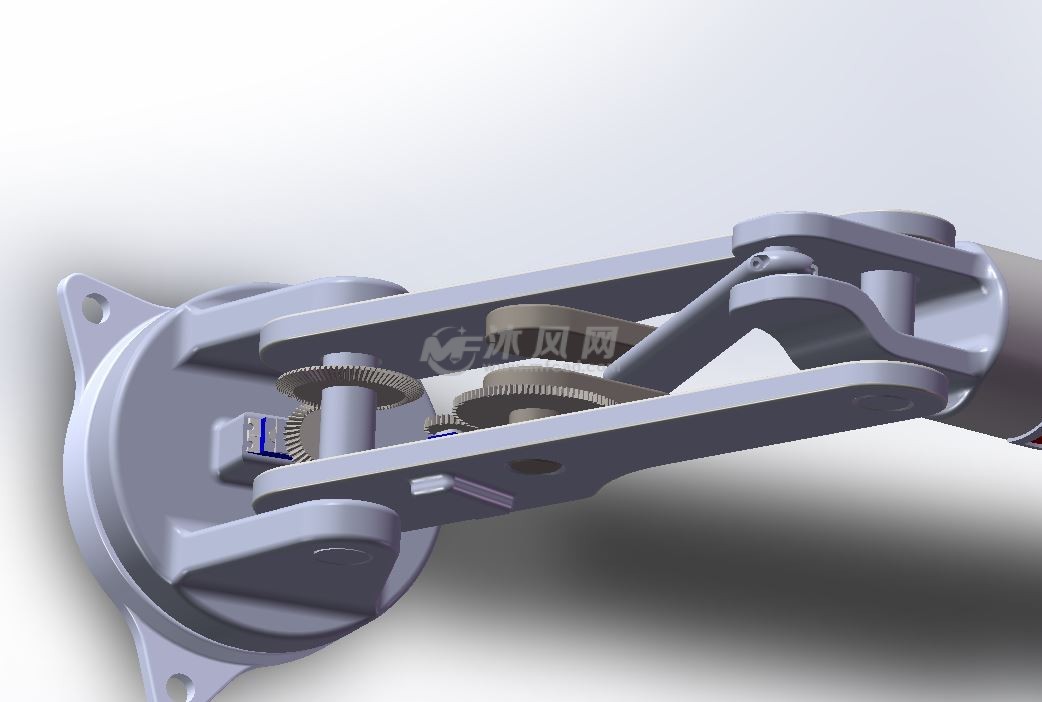 曲柄摇杆机构机械臂