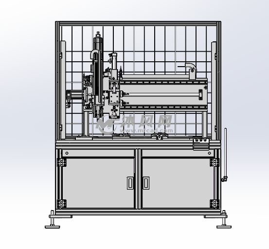 本图纸为一款气门锁片压机模型,用于发动机缸盖气门锁片的压装机