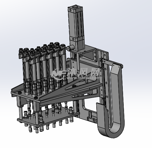 多头拧螺丝机构
