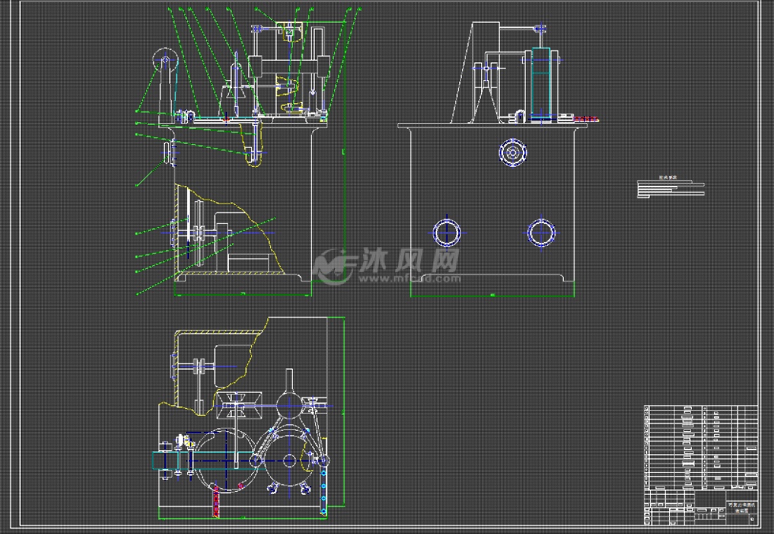 巧克力包装机的设计与工程分析图纸下载_设计方案图纸 - 沐风网