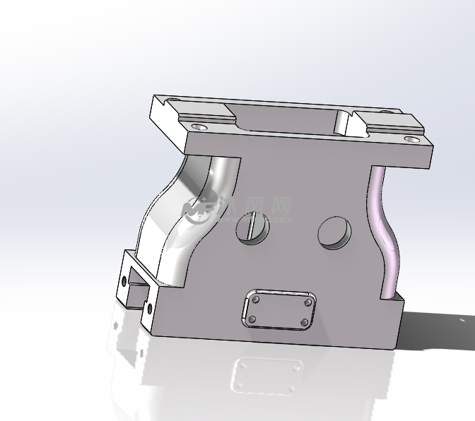 底座支架模型图