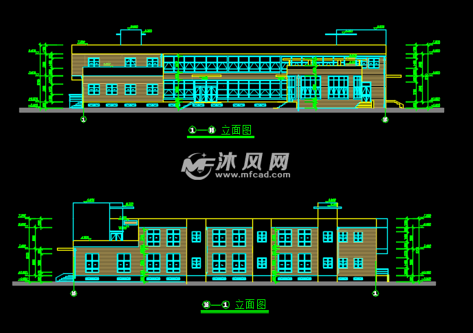 幼儿园立面图