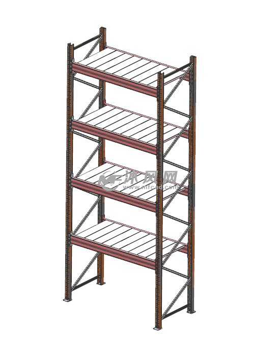 货物储物架 - 商业专用设备图纸 - 沐风网