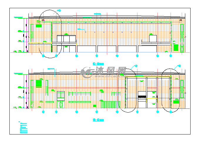 福建五层大剧院及多功能剧场建筑施工图