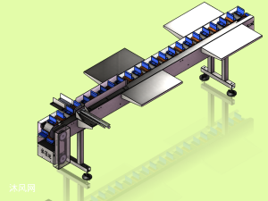 摇杆式步进输送机