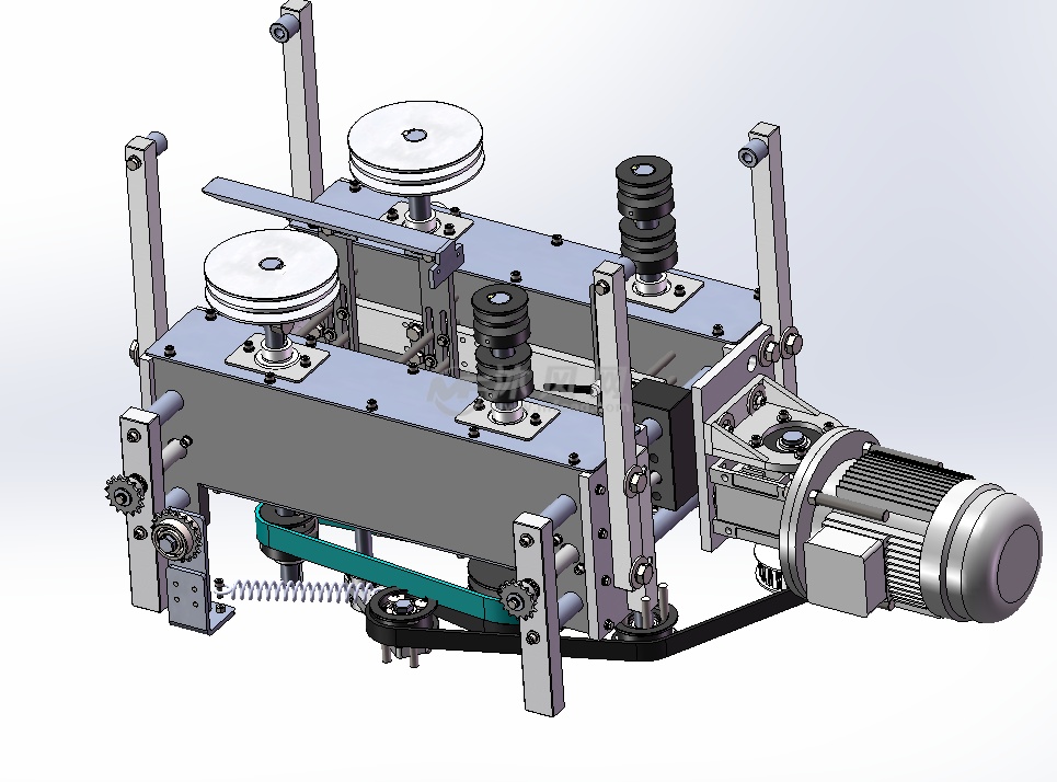 自动理瓶机全参 - 包装机械图纸 - 沐风网