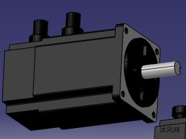 标准型交流伺服电机模型图