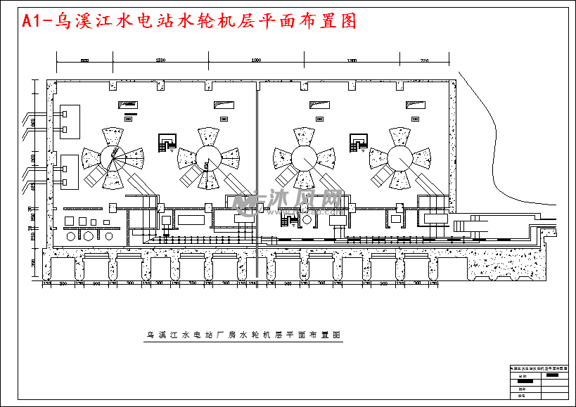 湖南镇水电站枢纽布置及调压室设计