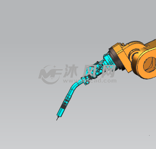 六轴保护焊焊接机器人模型设计