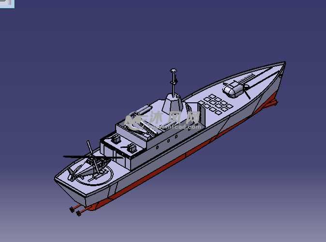 护卫舰参考模型