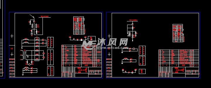 zbw-800箱式變電站系統圖及平面佈置- 工農業建築圖紙 - 沐風網