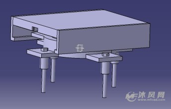抗拉盆式橡胶支座0.4e50-小五金模型图纸-沐风网