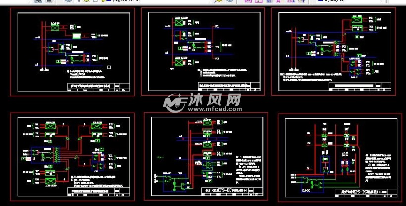 多種直流電源供電斷電照明配電系統圖