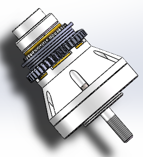 齿轮压力淬淬火夹具