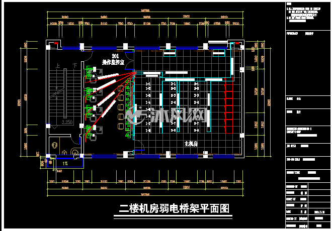 通信楼综合布线电气工程施工图