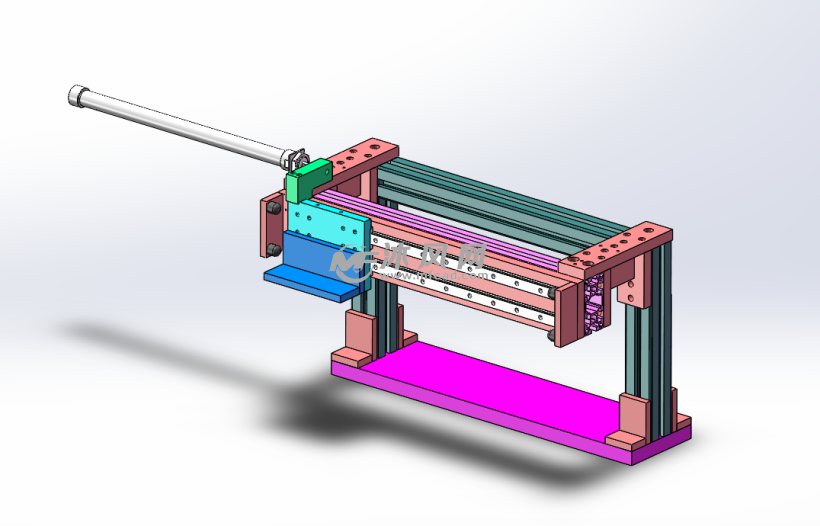 气缸式往复运动桁架机械手