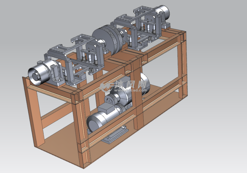 双工位框架式旋转变位机设计